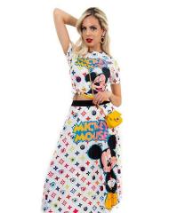LV Dress s-2xl J2384